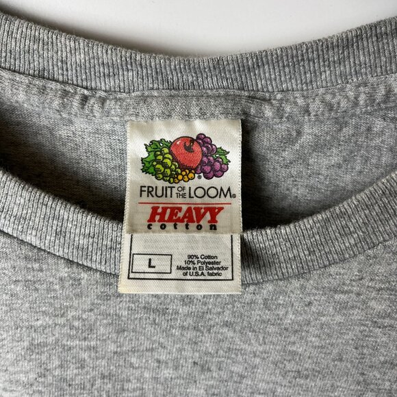 Pirate T Shirt Vintage Y2K Adult Gray Medium M Graphic Tee - Picture 11 of 12